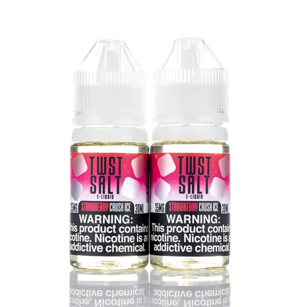 TWST Salt E Liquid - Ice Strawberry Crush - 60ml - Image 2