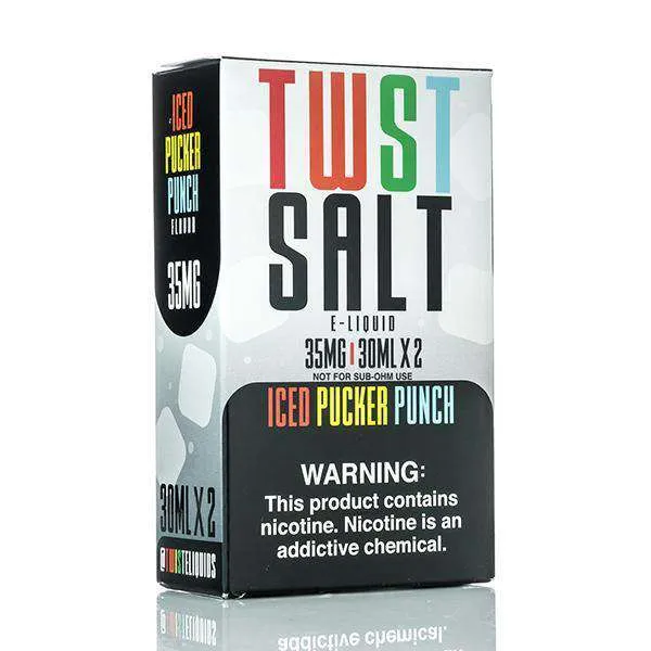 TWST Salt E Liquid - Iced Pucker Punch - 60ml - Image 3