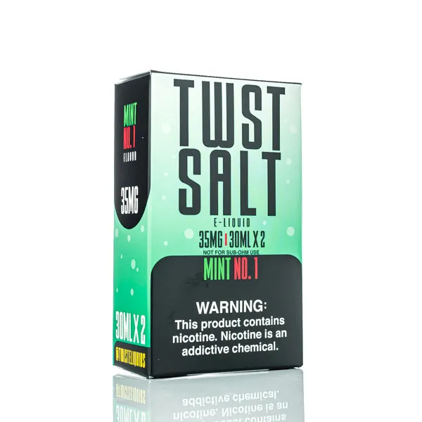 TWST Salt E-Liquid - Mint No.1 - 60ml - Image 3