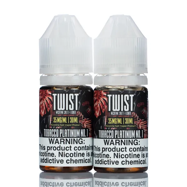 TWST Salt E Liquid - Tobacco Platinum No.1 - 60ml - Image 3