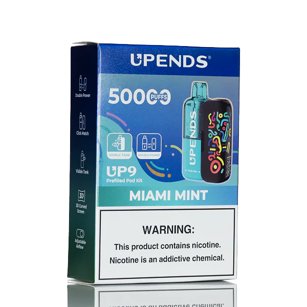 UPENDS UP9 50K 50000 Puffs Disposable Kit - 20mL - Image 6