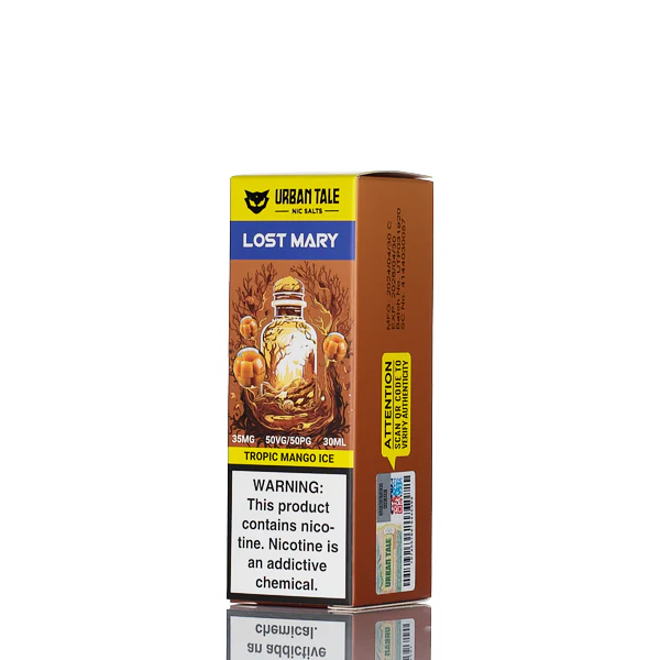 Urban Tale x Lost Mary Nic Salt - Tropical Mango Ice - 30ml - Image 3