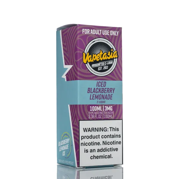 Vapetasia - ICED Blackberry Lemonade - 100ml - Image 3