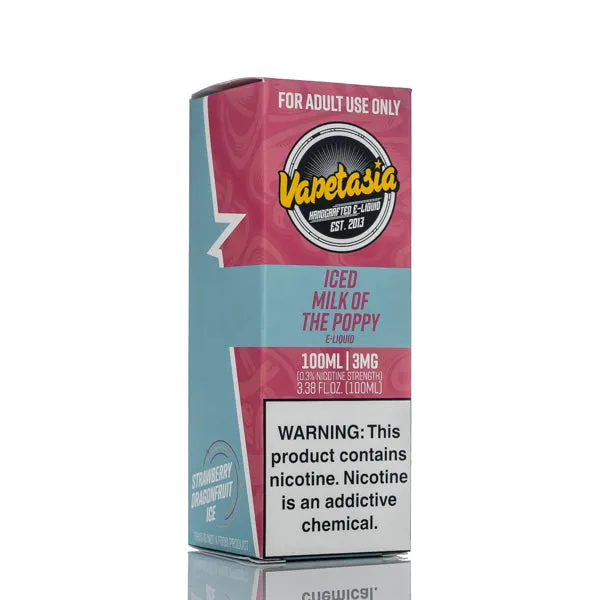 Vapetasia - ICED Milk Of The Poppy - 100ml - Image 3