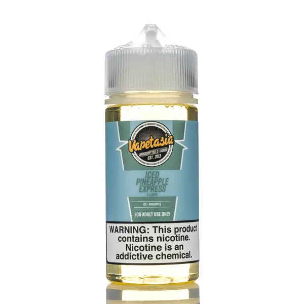 Vapetasia - ICED Pineapple Express - 100ml - Image 2
