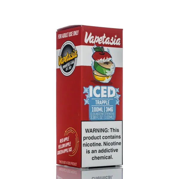 Vapetasia - ICED Trapple - 100ml - Image 3