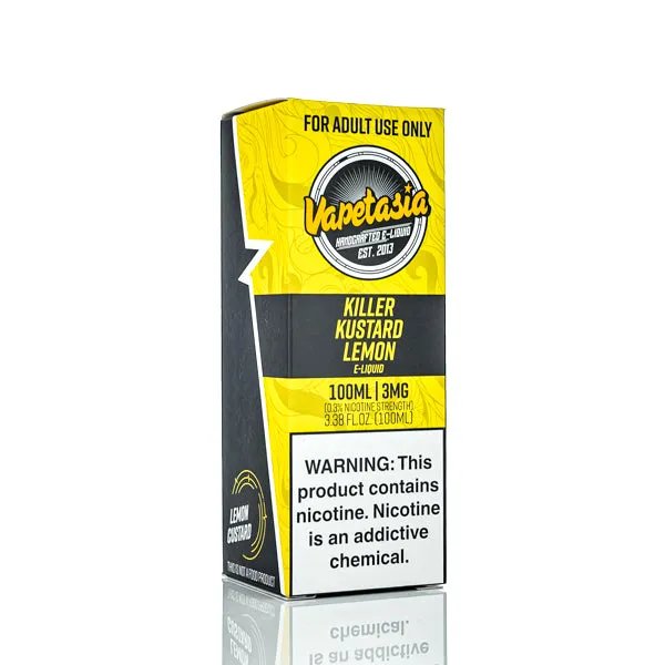 Vapetasia - Killer Kustard Lemon - 100ml - Image 3