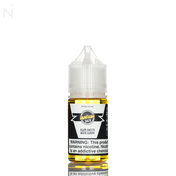 Vapetasia E-Juice Salts - White Gummy - 30mL - Image 3