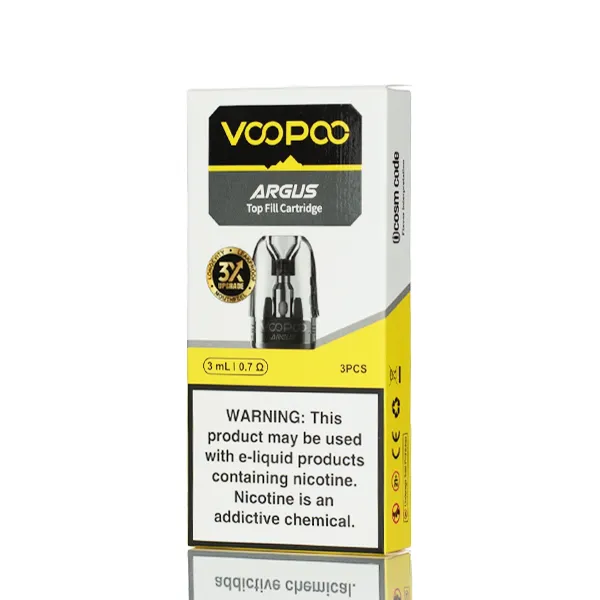 VooPoo Argus V2 Pod Replacement Pods - Pack of 3 - Image 5