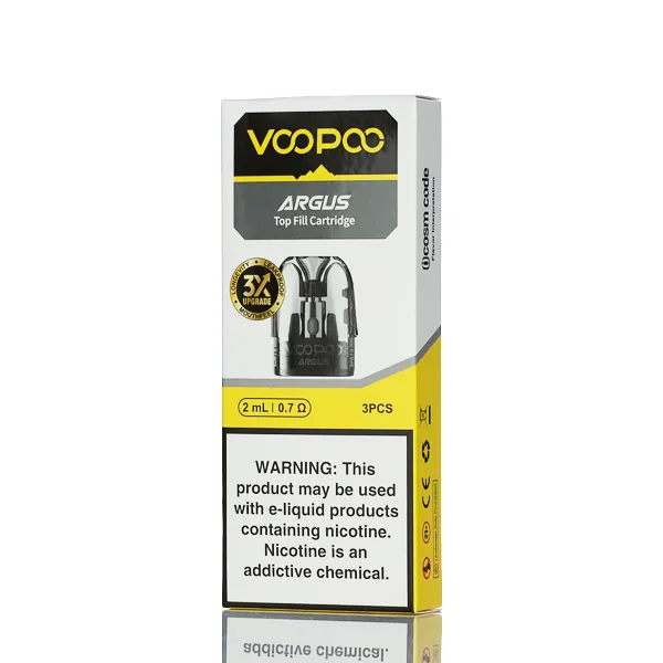 VooPoo Argus V2 Pod Replacement Pods - Pack of 3 - Image 6