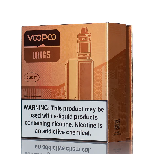 VooPoo Drag 5 177W Dual 18650 Box Mod Starter Kit - Image 7