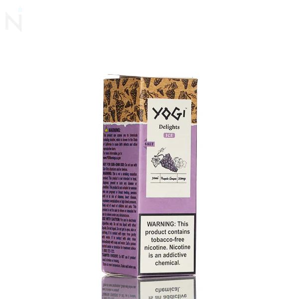 Yogi Delights Salt Purple Grape Ice - 30mL - Image 2