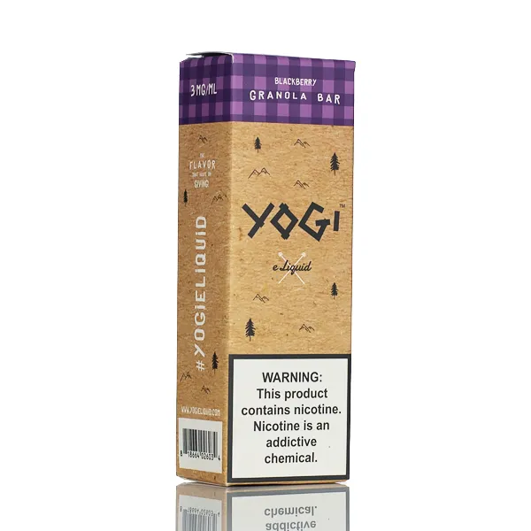 Yogi E-Liquid - Blackberry Granola Bar - 60ml - Image 3