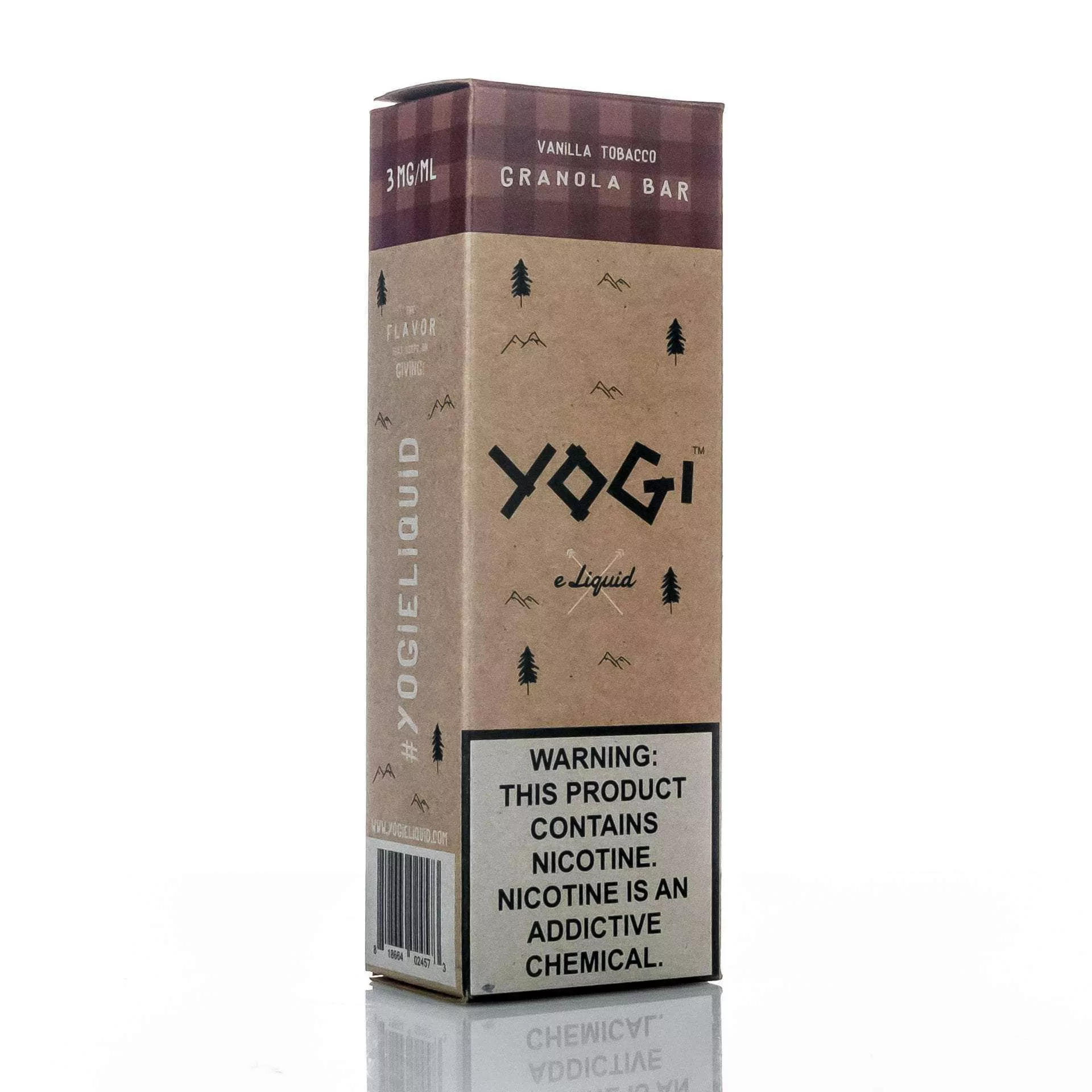 Yogi E-Liquid - Vanilla Tobacco Granola - 60ml - Image 3