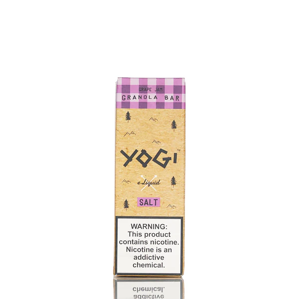 Yogi Salt Nic - Grape Jam Granola Bar - 30mL - Image 3