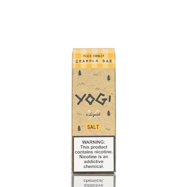 Yogi Salt Nic - Peach Cobbler Granola Bar - 30mL - Image 3